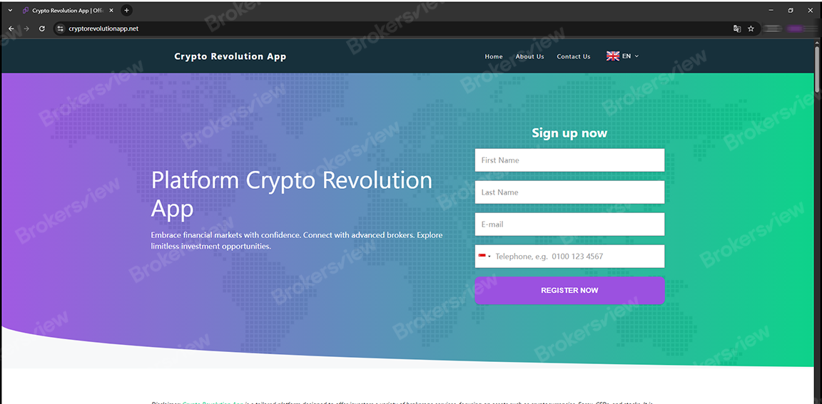 Crypto Revolution App