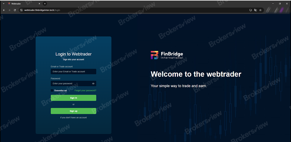 Finbridge International page