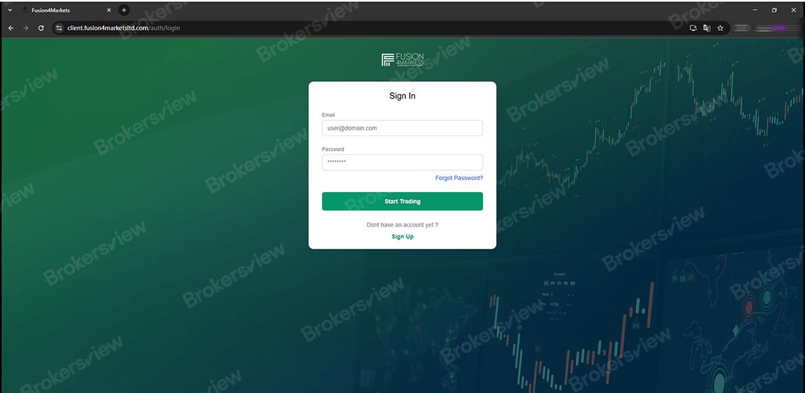 Fusion4Markets page